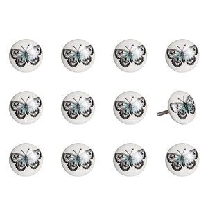 Knob-It Home Decor Classic Cabinet & Drawer Knobs | 12-Piece | K000026